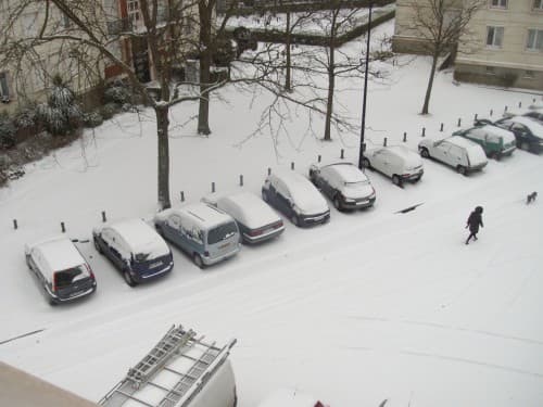 Il neige trop cool