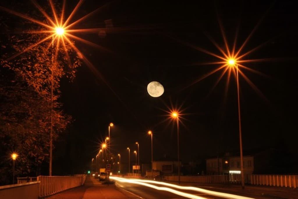 lever de lune