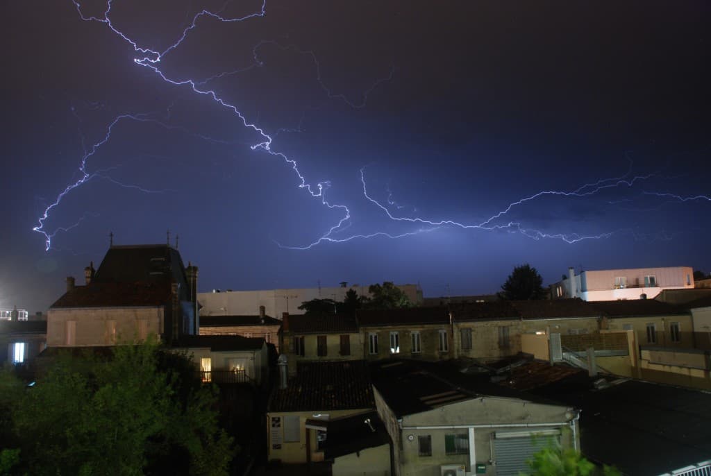Orage sur pessac