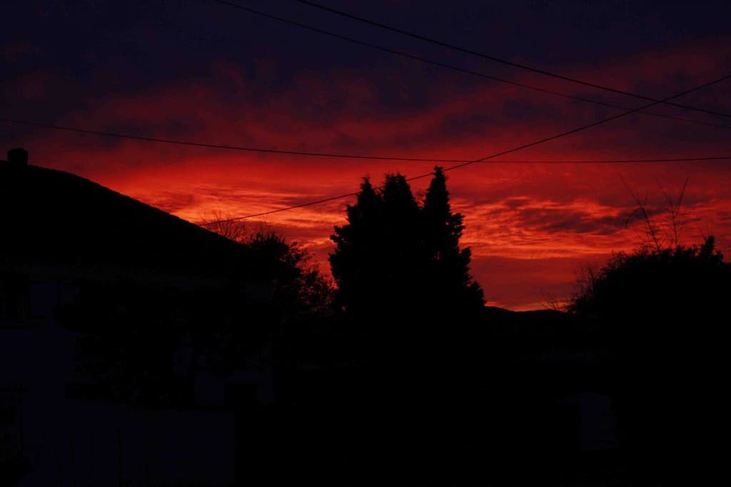 Soleil couchant
