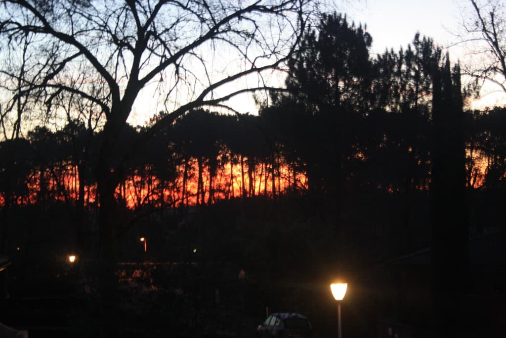 lever de soleil ce matin à 9h19