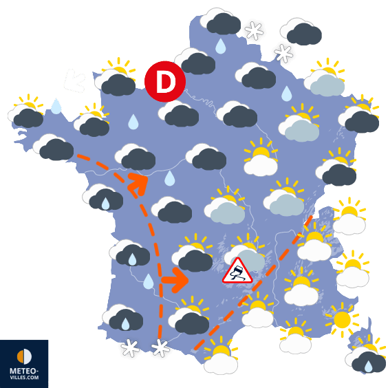 La goutte froide s'attarde sur nos régions