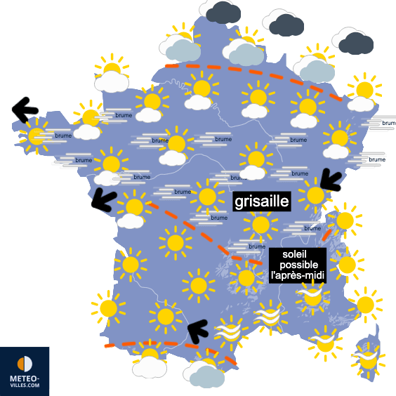 Encore une semaine de temps sec et calme