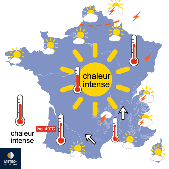 La vague de chaleur prend une autre dimension
