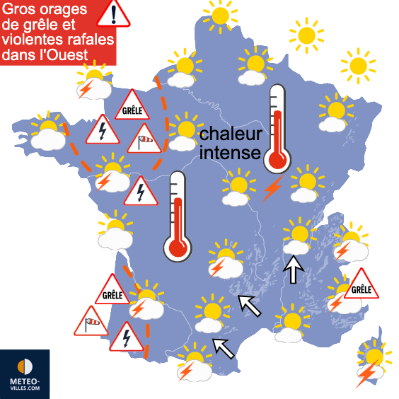 Après la fournaise, un choc thermique de 20°C attendu !