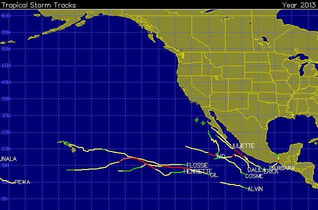Image d'illustration pour Tempête tropicale Juliette (Mexique)