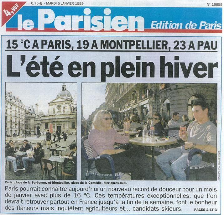 Image d'illustration pour Chronique des hivers doux