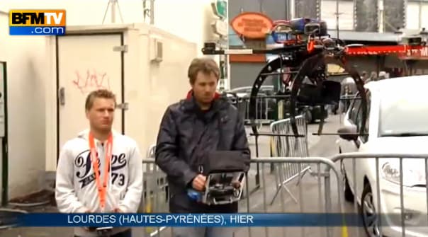 Image d'illustration pour Première : BFM TV utilise un drone pour filmer les inondations