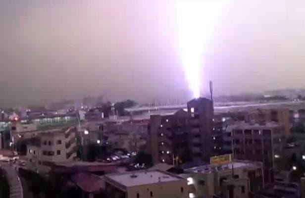 Image d'illustration pour Foudroiement d'un train (Japon)