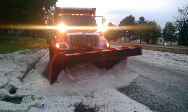 Image d'illustration pour Orages de grêle au Colorado