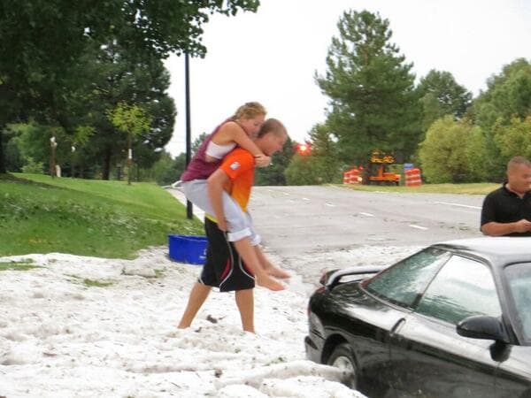 Image d'illustration pour Orages de grêle au Colorado