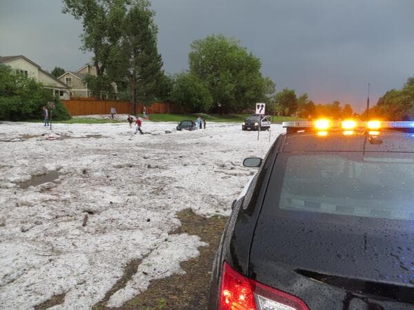 Image d'illustration pour Orages de grêle au Colorado