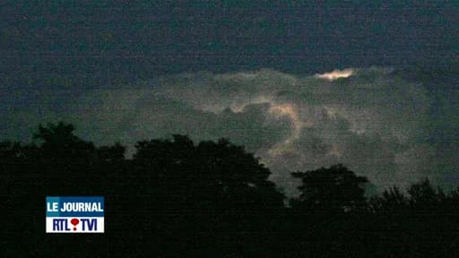 Image d'illustration pour Un orage contenu dans un nuage (Belgique)