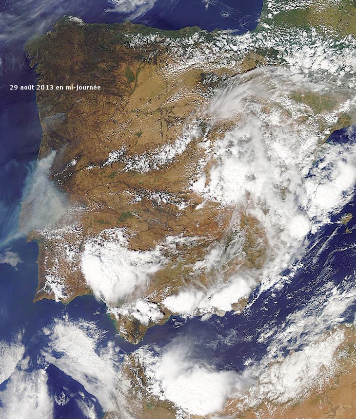Image d'illustration pour Orages violents en Espagne
