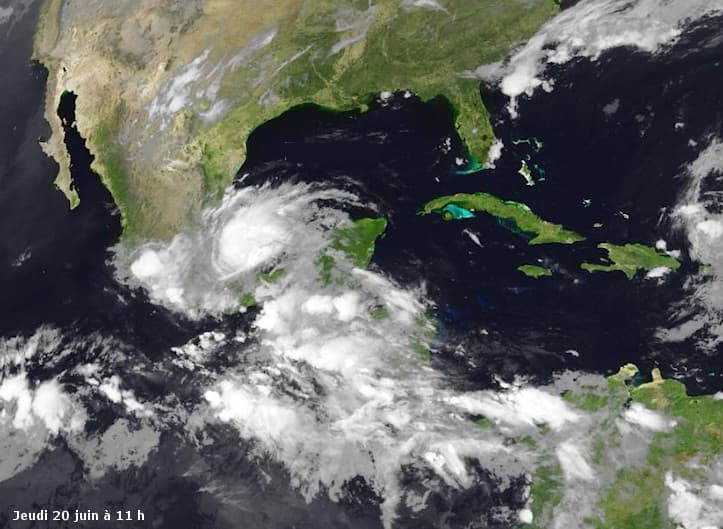 Image d'illustration pour Ex tempête tropicale Barry (Mexique - Honduras - Belize)