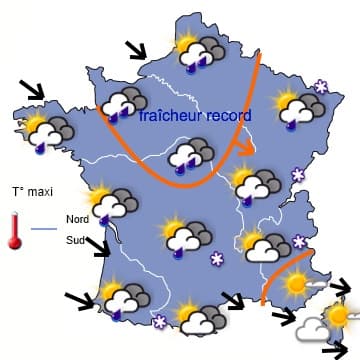 Lente amélioration prévue pour dimanche
