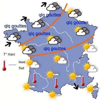 Chaleur en vue à partir de ce week-end