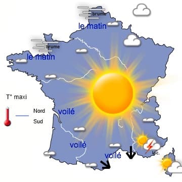 Pic de chaleur entre mercredi et jeudi, puis retour des orages