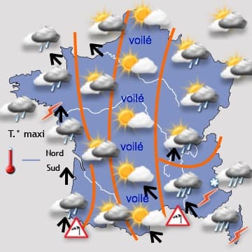 Semaine très changeante et toujours douce