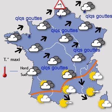 La douceur va s'estomper