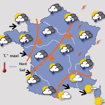 Encore une semaine très instable avec de nombreuses averses !