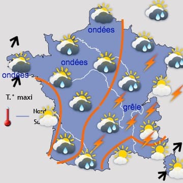 Vers un épisode estival en 1ere partie de semaine