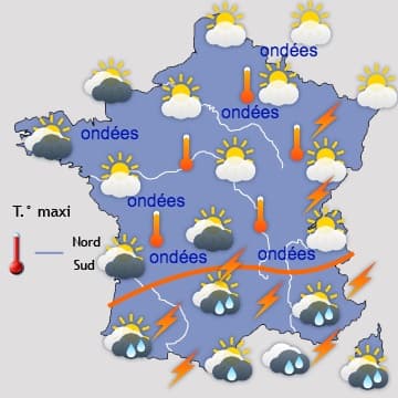 Retour du beau temps près de la Méditerranée